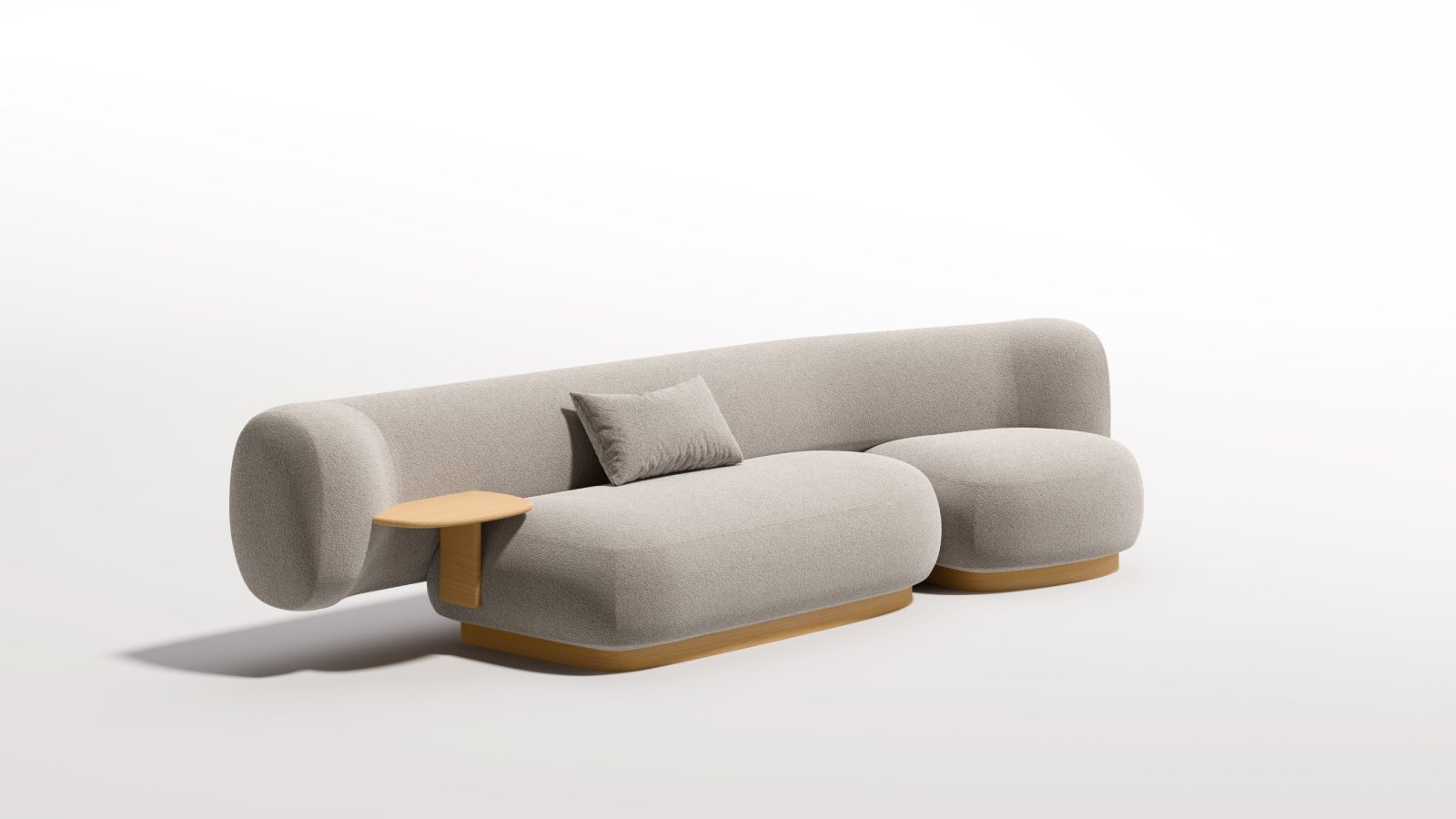 Dorothea-loungesohva LaCividinalta lounge-alueella