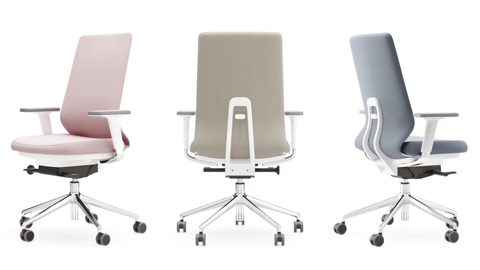 Ergonomiset työtuolit Pyla työpisteillä