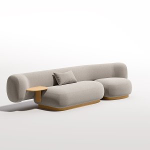 Dorothea-loungesohva LaCividinalta lounge-alueella