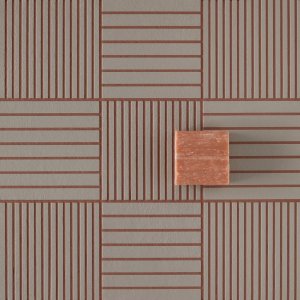 Porsliinilattia Fringe 12x12