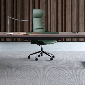 Vaakasuora säleikkö Arche työpöydän etulevynä