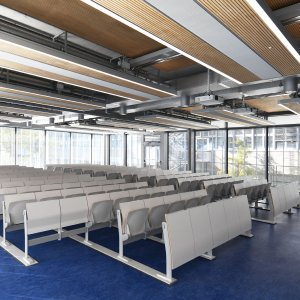 Pyökkivanerinen istuin Omnia Evolution -järjestelmässä
