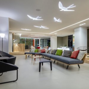Modulaarinen Zinta-sohva olohuoneessa