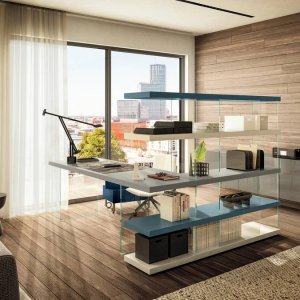 Katkeamaton tammen syykuvio Air Desk -pöydässä