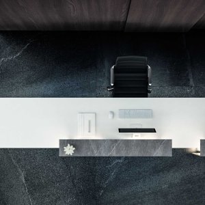 Kolme hyllymoduulia 80 120 ja 160 cm Lux järjestelmässä