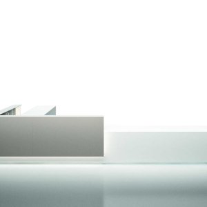 Himmennettävät vyöhykepainikkeet Lux vastaanottotiskissä