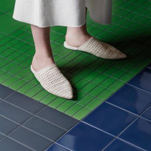 Din-laatat värissä White