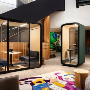 Neljän hengen kokous Framery Four podissa