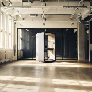 Framery One hiljaisena tilana avokonttorissa
