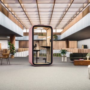 Framery One koppi suomalaisessa toimistossa