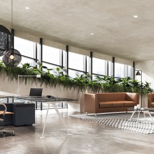 Spiken neuvottelupöytä savulasilaajennuksin