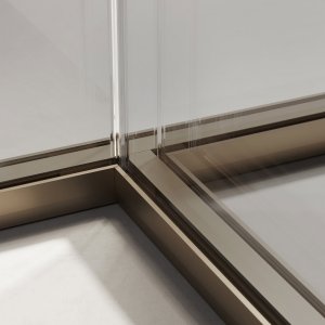 Slender järjestelmän 65,2 mm profiilin detalji