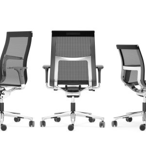 Una Stool vastaanottotilassa