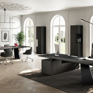 Avolokero 3d-kalvossa Olmo Grey Monolith-säilytyksessä