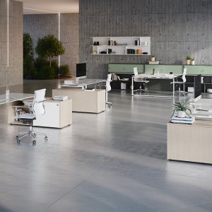 Suora väliseinäke Loft-sarjassa