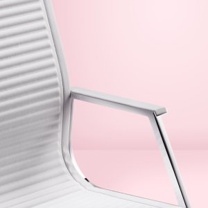 Neuvottelupöytä ja sen ympärillä Nulite-johtajantuolit