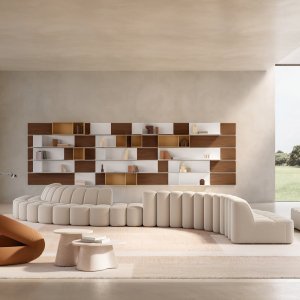 Array-odotustilan sohva mdf italialta vastaanotossa