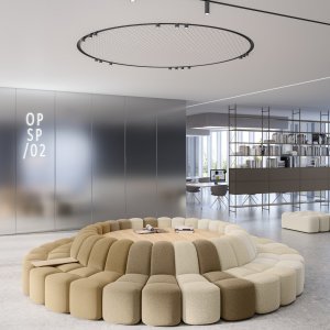 Yritysvastaanotto Array-istuimilla mdf italialta