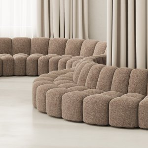 Array mdf italialta ja Canaletto-pähkinäpöytä