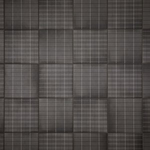 Kylpyhuoneen seinae Aurore Charcoal Grid L laatoista Mutina