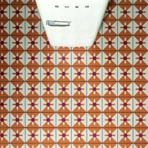 Laatta Parallel Orange koossa 20,5×10,1 cm Mutinalta