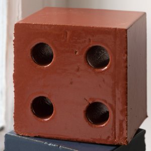 Bloc Blue blokki kiiltävällä lasitteella