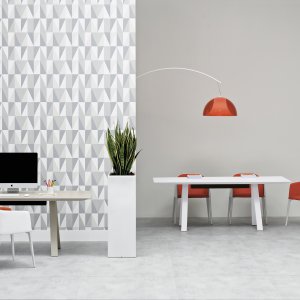 Yhden hengen Arki-Table ADJ Desk akustiikkapaneelilla ARKS.20