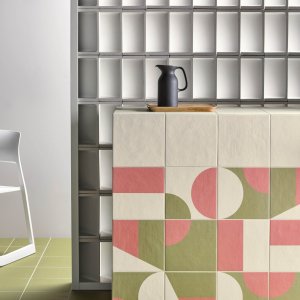 Käsinmaalattu vaikutelma Puzzle pinnassa