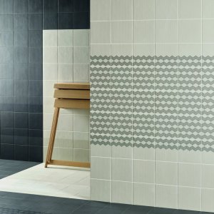 Tape-malliston Mesh Green -kuvio lasitettua porcellanatoa