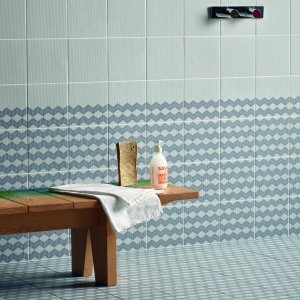 Aula jossa Tape-malliston puolikuvio johtaa kuviosta pohjaan