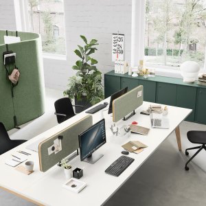Closed office Pigreco kolmannella tasolla