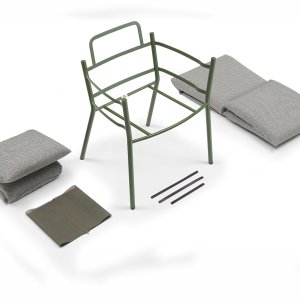 Brezza-tuolin irrotettava tyynypäällinen