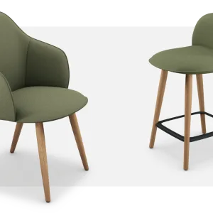 Verhoiltu se:café soft chair kromatulla kelkkajalustalla