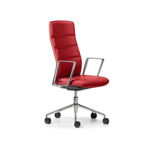 Kiiltävää painevalualumiinia That’s it Executive -tuolin rungossa