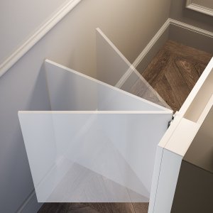 Teräsjalka 50×50 mm Z2-tiskin tason alla
