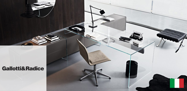 Gallotti & Radice italialaiset lasikalusteet